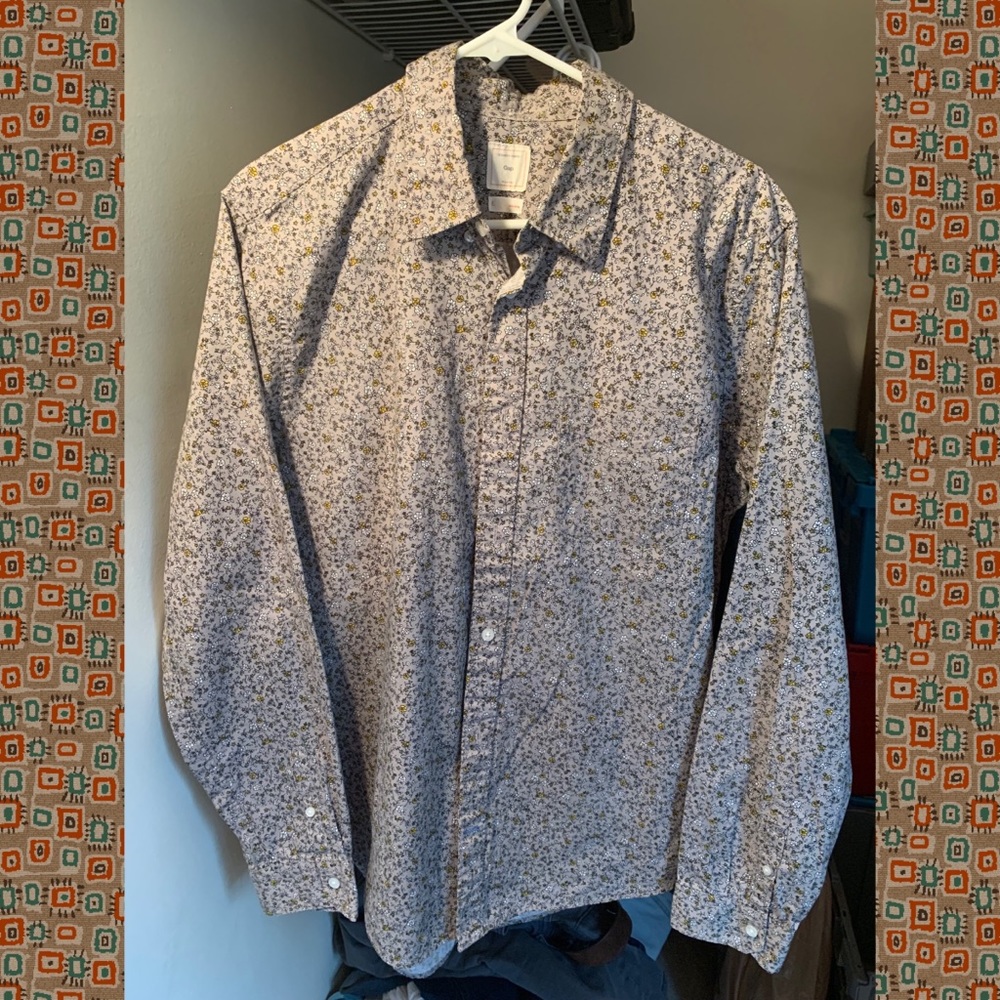 Gap Mens Button Down Large